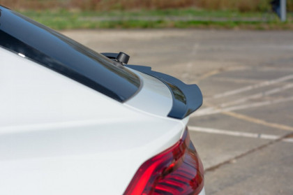 Prodloužení spoileru Maxton V.2 Audi Q8 S-line černý lesklý plast