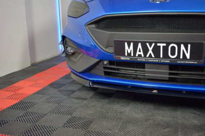 Spojler pod nárazník lipa V.2 FORD FOCUS MK4 ST-LINE černý lesklý plast