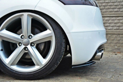 Splittery zadní boční Audi TT S 8J černý lesklý plast