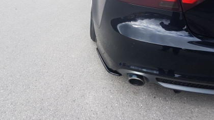 Splittery zadní boční Audi A7 S-Line C7 černý lesklý plast