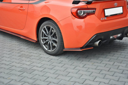 Splittery zadní boční V.2 TOYOTA GT86 FACELIFT 2017- černý lesklý plast