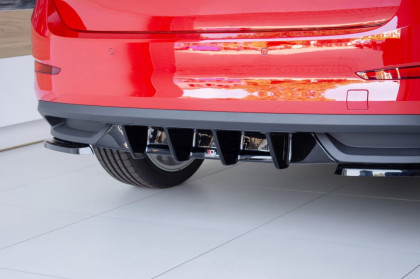 Difuzor zadního nárazníku Škoda Scala 2019 - černý lesklý plast
