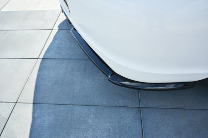 Splittery zadní boční PORSCHE CAYMAN S 987C  2006-2009 černý lesklý plast