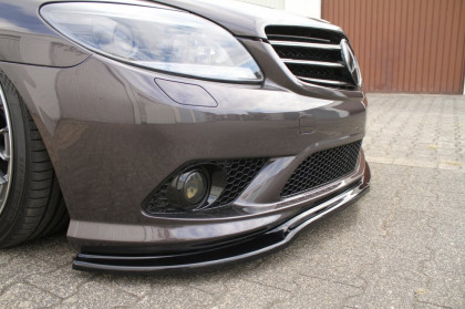Spojler pod nárazník lipa Maxton MERCEDES CL 500 C216 AMGLINE 2006- 2010 černý lesklý plast