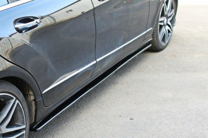 Prahové lišty Mercedes CLS C218 2011- 2014 carbon look