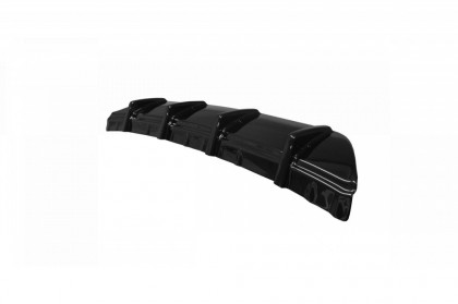 Difuzor zadního nárazníku MERCEDES-BENZ SLK R172 2011-2015 carbon look