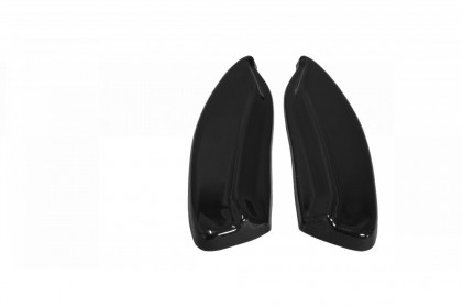 Splittery zadní boční MERCEDES-BENZ SLK R172 2011-2015 černý lesklý plast