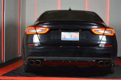 Difuzor zadního nárazníku MASERATI QUATTROPORTE MK.6 (2013-2016)  černý lesklý plast