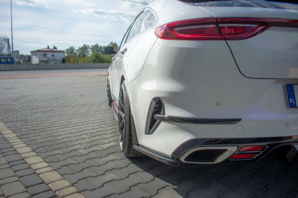 Splittery zadní,boční Kia ProCeed GT Mk 3 2018- černý lesklý plast