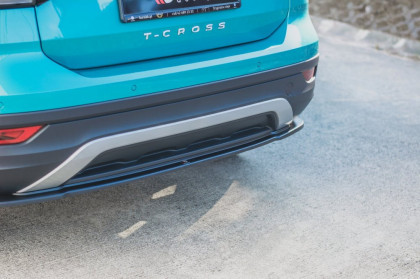 Splitter zadního nárazníku Volkswagen T-Cross carbon look