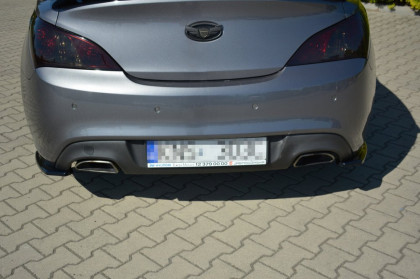 Splittery zadní,boční HYUNDAI GENESIS COUPÉ MK.1 (2009-2012) černý lesklý plast