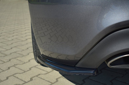 Splittery zadní,boční HYUNDAI GENESIS COUPÉ MK.1 (2009-2012) černý lesklý plast