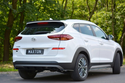 Prodloužení střešního spojleru Hyundai Tucson Mk3 Facelift 2018- carbon look