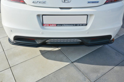 Difuzor zadního nárazníku HONDA CR-Z 2010-2013 černý lesklý plast