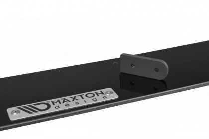 Spojler pod přední nárazník lipa CNC V.2 Ford Fiesta Mk8 ST/ ST-Line 2018-  černý lesklý plast