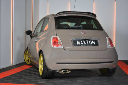 Prodloužení střešního spojleru FIAT 500 HATCHBACK (2007-2015) carbon look