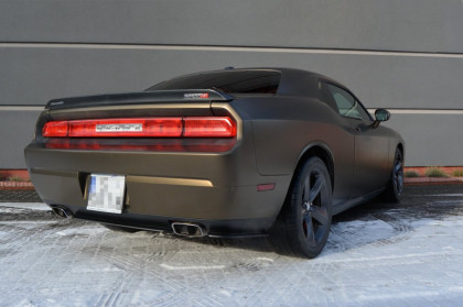 Splittery zadní boční DODGE CHALLENGER MK3. PHASE-I SRT8 COUPE (2008-2014) černý lesklý plast