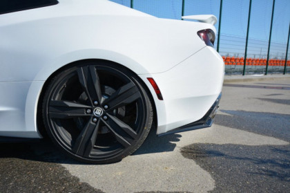 Splittery zadní boční CHEVROLET CAMARO 6TH-GEN. PHASE-I 2SS COUPE (2016-2018) černý lesklý plast