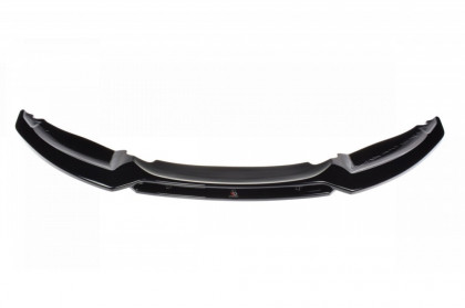 Spojler pod přední nárazník lipa BMW 1 E82 FACELIFT M-PACK 2007- 2013 černý lesklý plast