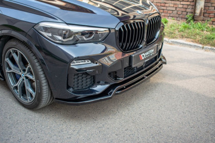 Spojler pod přední nárazník lipa BMW X5 G05 M-pack 2018- carbon look