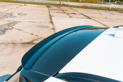 Prodloužení střešního spojleru BMW X3 F25 M-Pack Facelift 2014- 2017 černý lesklý plast