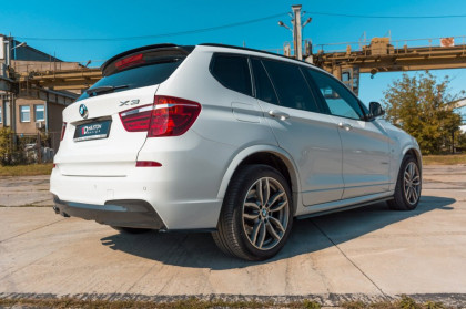 Prahové lišty BMW X3 F25 M-Pack Facelift 2014- 2017 carbon look