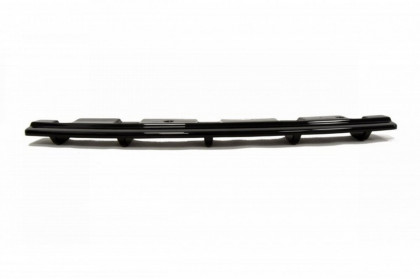 Difuzor zadního nárazníku V.1 BMW 5 F11 sedan M-PACK (2011-) s double duplex černý lesklý plast