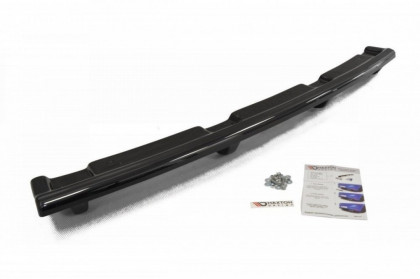 Difuzor zadního nárazníku BMW 4 F32 M-PACK 2013 - se žebry černý lesklý plast