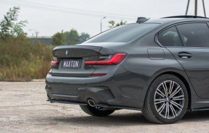 Difuzor zadního nárazníku BMW 3 G20 M-pack 2019-  carbon look