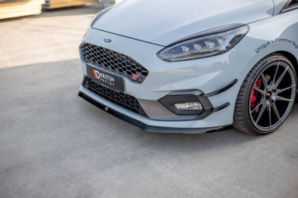 Spojler pod nárazník lipa V.3 Ford Fiesta Mk8 ST carbon look