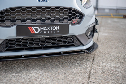 Spojler pod nárazník lipa V.4 Ford Fiesta Mk8 ST carbon look