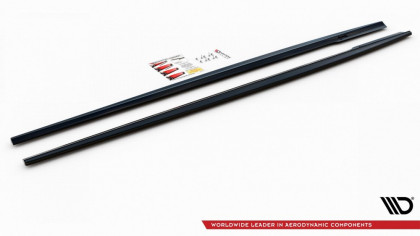 Prahové lišty Mercedes-Benz E63 AMG kombi S213 carbon look