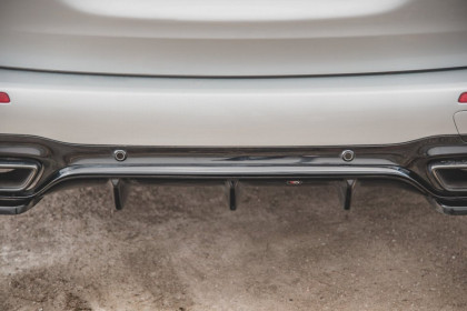 Difuzor zadního nárazníku Mercedes-Benz E63 AMG kombi S213 černý lesklý plast
