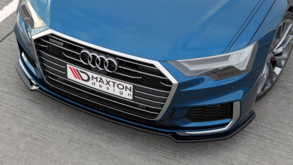 Spojler pod nárazník lipa V.1 Audi A6 S-Line / S6 C8 carbon look
