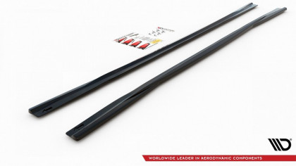 Prahové lišty Audi A6 S-Line / S6 C8 carbon look