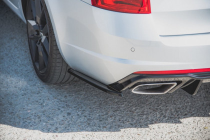 Splittery zadní boční V.2 Škoda Octavia RS Mk3/Mk3 FL Hatchback/Kombi carbon look