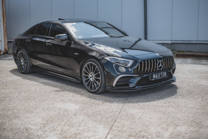 Spojler pod nárazník lipa V.1 Mercedes-Benz CLS AMG-Line C257 carbon look