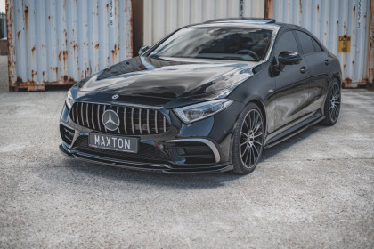 Spojler pod nárazník lipa V.1 Mercedes-Benz CLS AMG-Line C257 carbon look