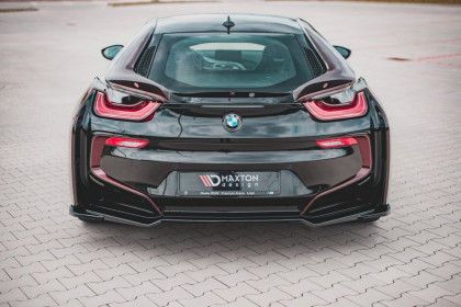 Podspoiler zadního nárazníku BMW i8 černý lesklý plast