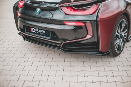 Podspoiler zadního nárazníku BMW i8 černý lesklý plast