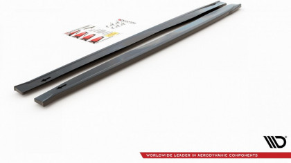 Prahové lišty Fiat 124 Spider Abarth carbon look