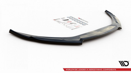Spojler pod nárazník lipa Fiat 124 Spider Abarth černý lesklý plast