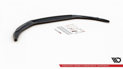 Spojler pod nárazník lipa Fiat 124 Spider Abarth černý lesklý plast