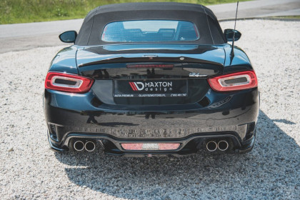 Difuzor zadního nárazníku Fiat 124 Spider Abarth černý lesklý plast