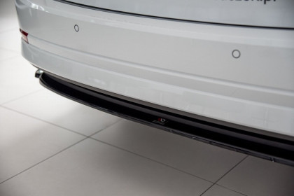 Spoiler zadního nárazníku Škoda Octavia Mk4 carbon look