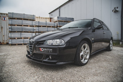 Spojler pod nárazník lipa Alfa Romeo 156 Facelift černý lesklý plast