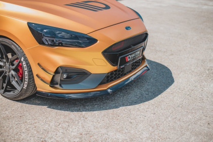 Spojler pod nárazník lipa V.8 Ford Focus ST / ST-Line Mk4 carbon look
