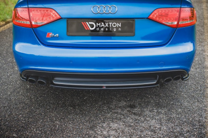 Spoiler zadního nárazníku Audi S4 / A4 S-Line B8 Sedan carbon look