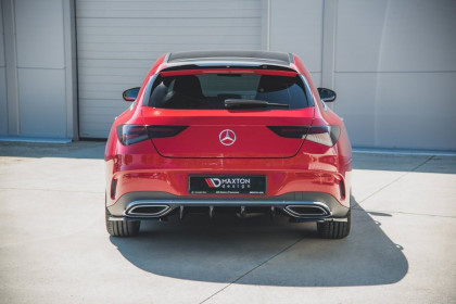Spoiler zadního nárazníku Mercedes-Benz CLA Shooting Brake AMG-Line X118 carbon look