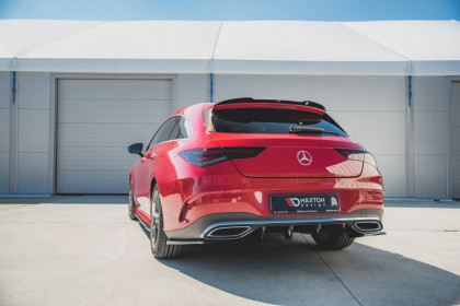 Spoiler zadního nárazníku Mercedes-Benz CLA Shooting Brake AMG-Line X118 carbon look